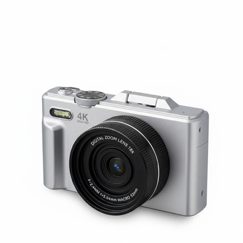 Caméra Digitale Xplorer Dv900 Wifi, Écran Pivotant, Résolution 4k Et 64mp, Argent