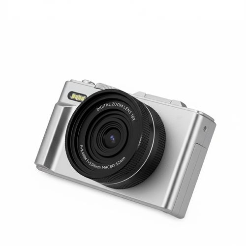 Caméra Digitale Xplorer Dv900 Wifi, Écran Pivotant, Résolution 4k Et 64mp, Argent