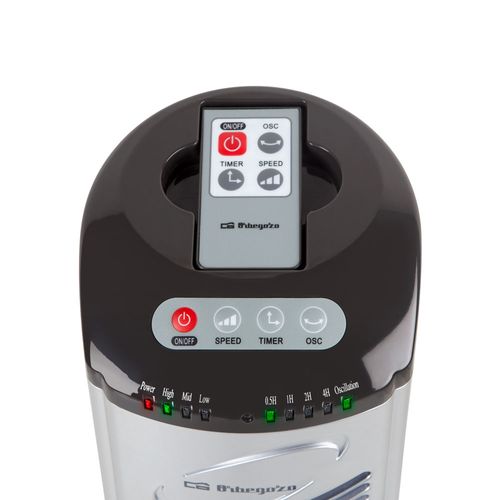 Ventilateur Twm 0975 Noir, Acier Inoxydable