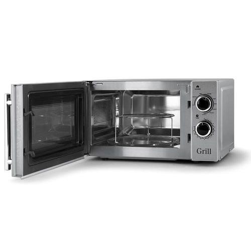Micro-ondes Mig 2550   Combiné 20 L 700 W Noir, Acier Inoxydable