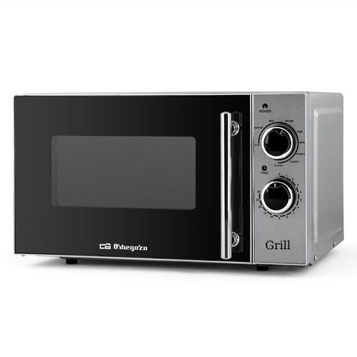 Micro-ondes Mig 2550   Combiné 20 L 700 W Noir, Acier Inoxydable