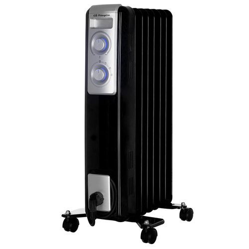 Radiateur Bain D'huile Rn 1500 Noir 1500 W