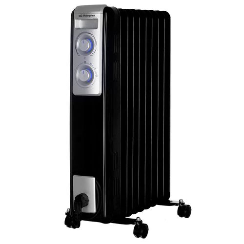 Radiateur Bain D'huile Rn 2000 Noir 2000 W