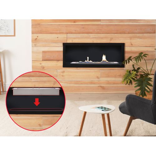 Bloc De Combustion De Taille Moyenne Avec Fibre Céramique Et Régulateur De Flamme