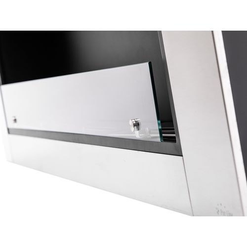 Grande Cheminée Biologique Au Sol Avec 3 Brûleurs