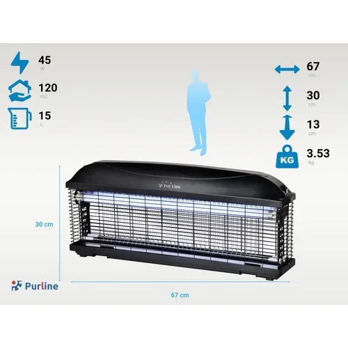 Tue Insectes électrique 45w Avec Lumière Ultraviolette