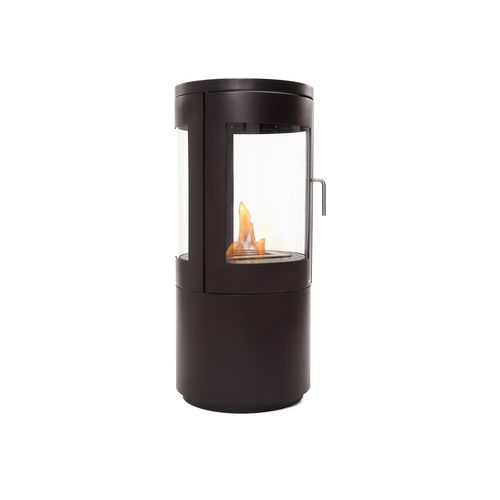 Poêle à éthanol En Acier Noir Avec Porte En Verre Trempé Poêle à bois BUT — free download
