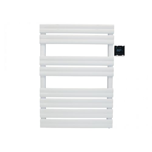 Sèche-serviette électrique 500w Blanc Avec Commande Sans Fil