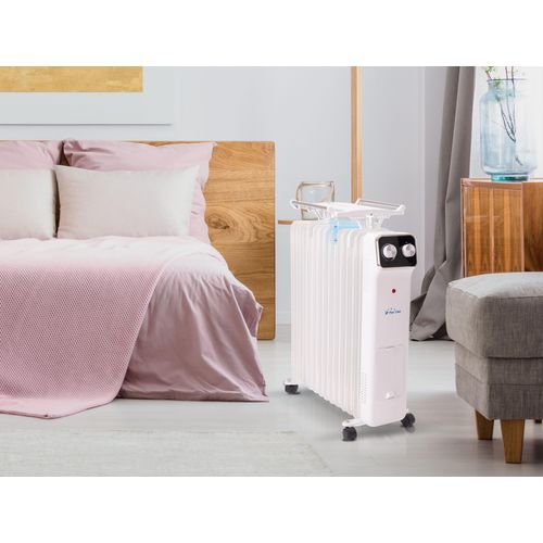 Radiateur bain D'huile 2800w Blanc Avec Réservoir D'humidification - HOTI OR2800