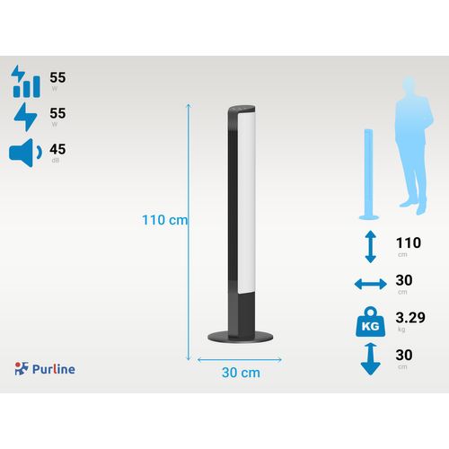 Ventilateur Colonne Sans Pales De Grande Hauteur - Venty TO 55