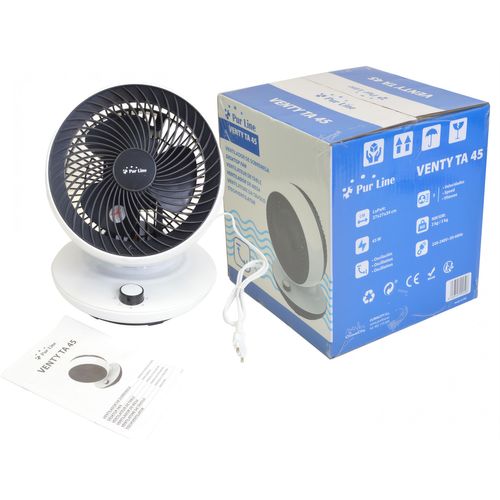 Ventilateur De Table À Oscillation Verticale - Venty TA 45