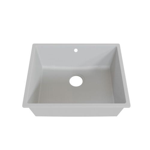 Cuve Resiroc - Évier 1 Bac Sans Égouttoir - 54 X 44 Cm - Gris