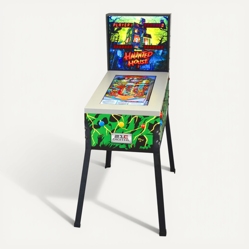 Flipper Numérique Lcd 24" Sur Pied - 12 Jeux Inclus - 4 Joueurs - Type Borne D'arcade