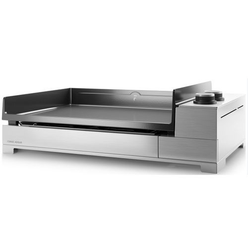 Plancha électrique 3200w Plaque Fonte émaillée 60x42cm Premium E 60 I