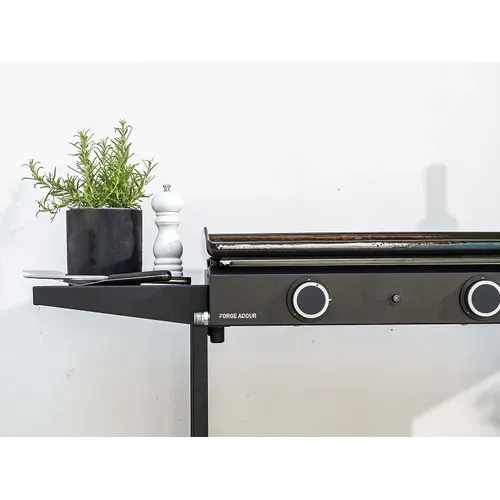 Plancha Gaz 5000w Plaque Fonte émaillé 57.5x37.9cm Baseg60a