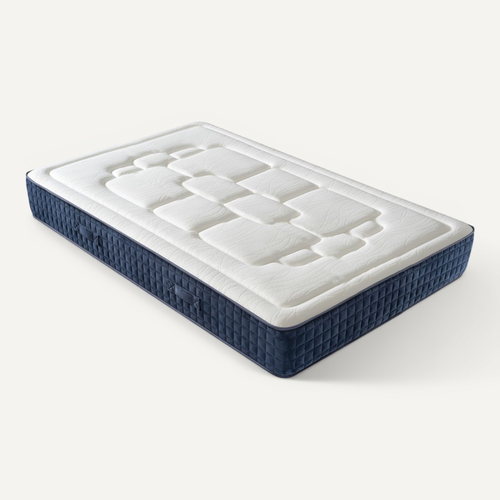 Matelas Mousse 140x190 cm PARIS - Ferme - Réversible - Côté Été/hiver - H23 Cm