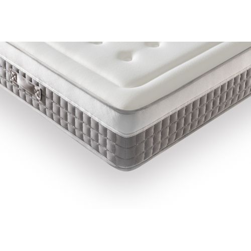 Matelas Mousse 90x190 HANNOVER - Ferme - Réversible - Côté Été/hiver - H25 Cm