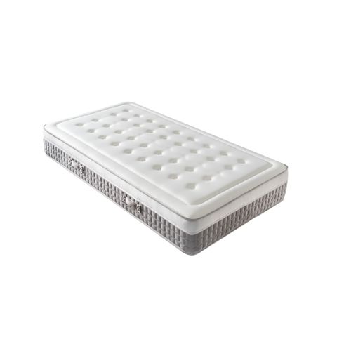 Matelas Mousse 90x190 HANNOVER - Ferme - Réversible - Côté Été/hiver - H25 Cm