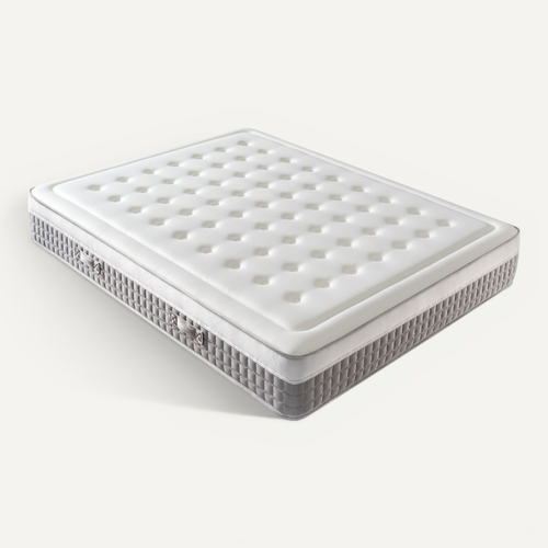 Matelas Mousse 160x200 cm HANNOVER - Ferme - Réversible - Côté Été/hiver - H25 Cm