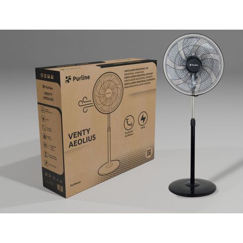 Ventilateur sur pied Industriel 100w Avec 7 Pales