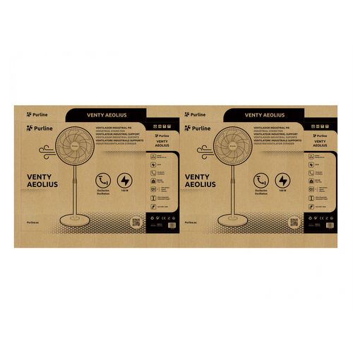 Ventilateur sur pied Industriel 100w Avec 7 Pales