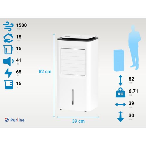 Rafraichisseur d'air à Évaporation à Haut Débit