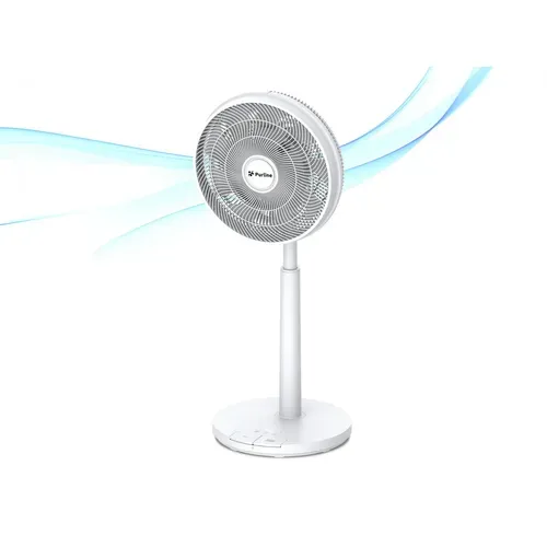 Ventilateur De Sol Dc Avec Batterie Et 9 Pales