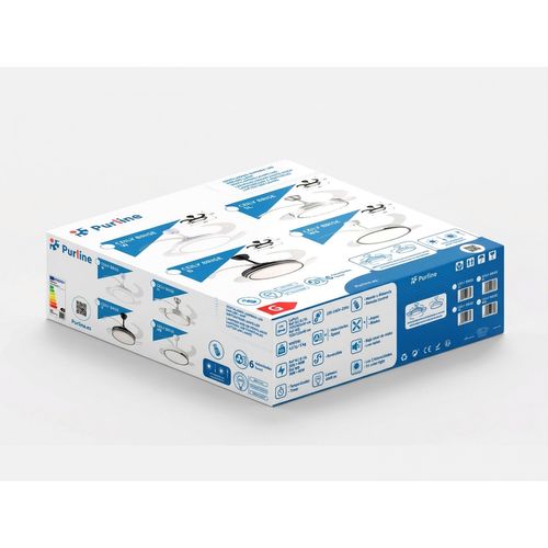Ventilateur De Plafond Rétractable Avec Lumière LED Et Minuterie