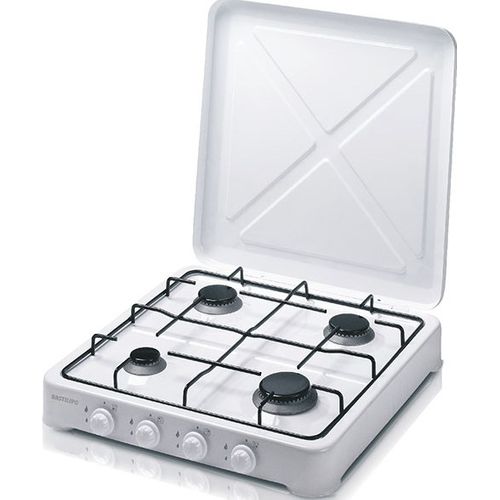 Plaque Gaz Pose Libre Cg-400 Blanc Gaz 4 Foyers