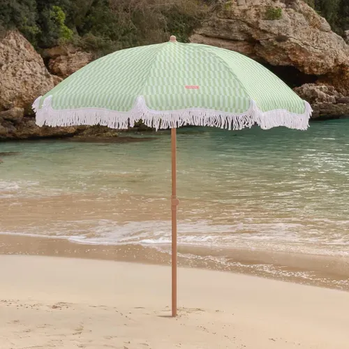 Grand Parasol Polyester Vert 210x180cm