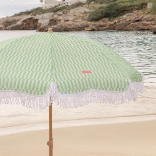 Grand Parasol Polyester Vert 210x180cm