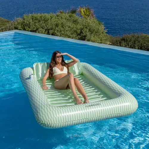 Matelas Gonflable Piscine Pvc Vert