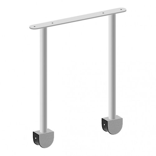 Bureau Avec Support  Blanc 76,5x242x45cm