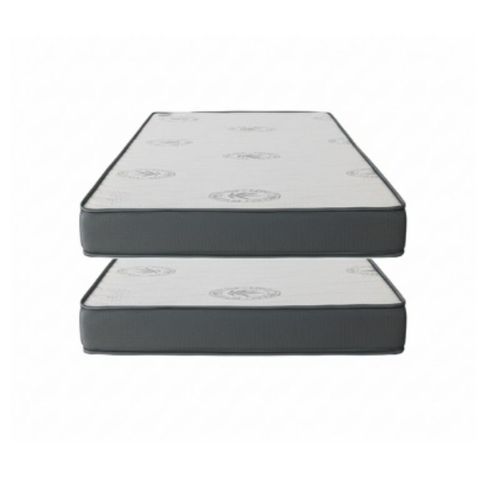 Pack 2  Matelas Mousse 90x200 Cm / 90x190 Cm