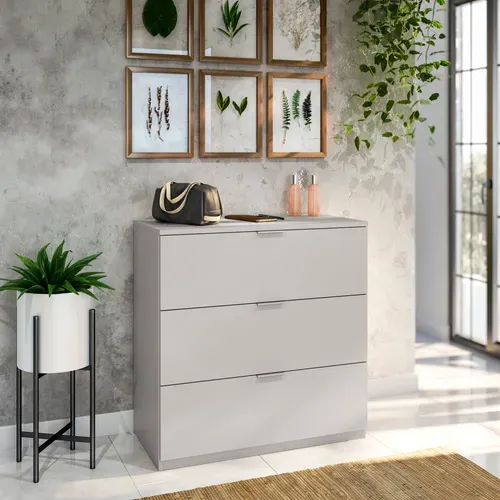 Commode 3 tiroirs CREMA cachemire