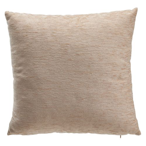 Coussin 45x45 cm PILAR Beige vue de face