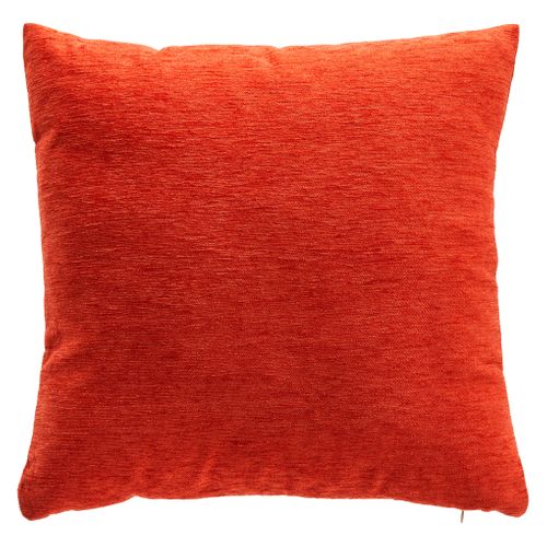 Coussin 45x45 cm PILAR Terracotta vue de face