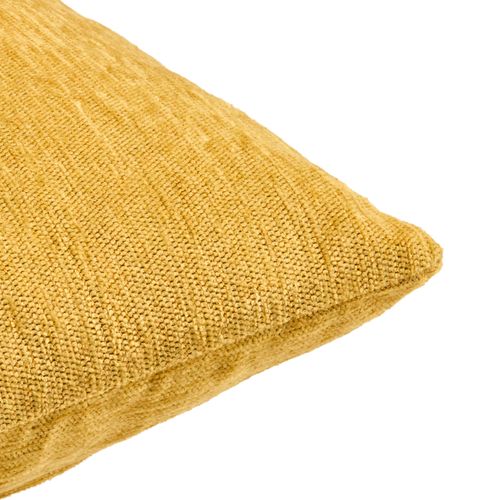 Coussin 45x45 cm PILAR Jaune vue détaillée