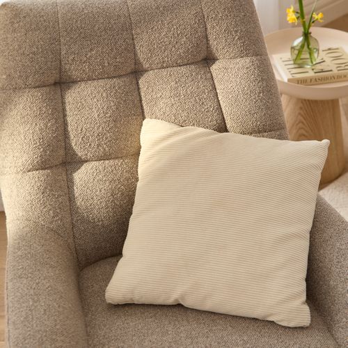 Coussin 45x45 cm VECO Ecru