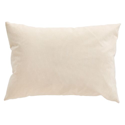 Coussin 50x70 cm VECO Ecru vue de face