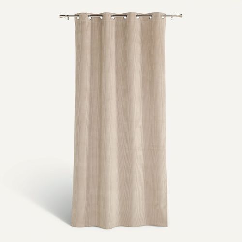 Rideau 140x250 cm VECO Greige vue de face