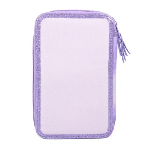 Plumier Avec Accessoires 3 Niveaux Reine Des Neiges Violet 2700000384