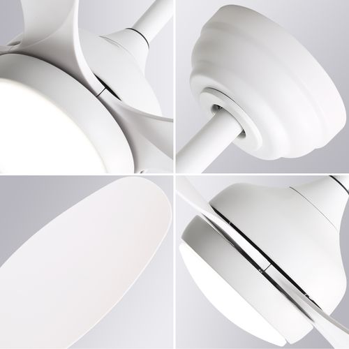 Ventilateur de plafond Passky 107 cm avec lumière & télécommande, 6 vitesses - at Amazon