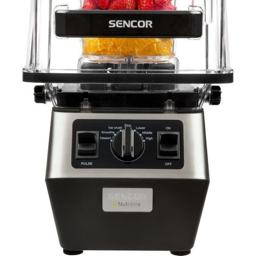 Blender Haute Vitesse 2000 W, Bol Tritan 2 L, Noir/argent