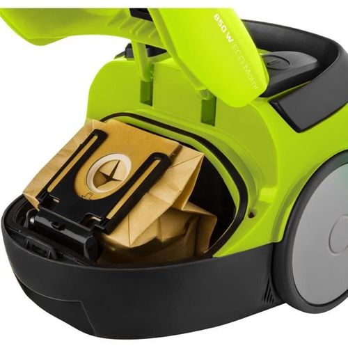 Aspirateur Traîneau Avec Sac - Svc 45gr-eue3 - Moteur Eco 850 W - 79 dBa - 1,5 L - Vert