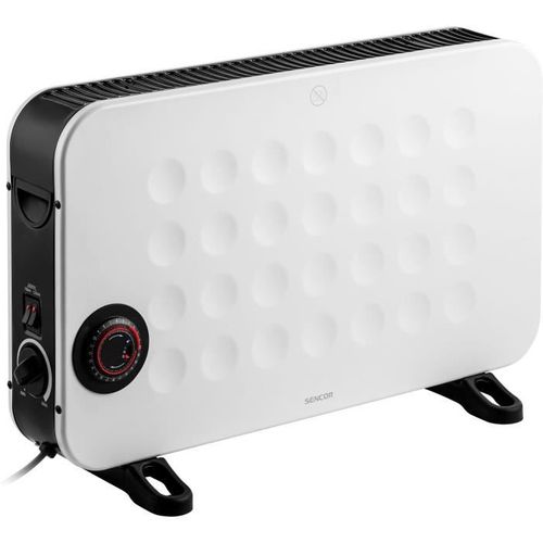 Radiateur - Sencor - Scf 2100wh - 2000 W - 3 Niveaux - Minuterie - Blanc