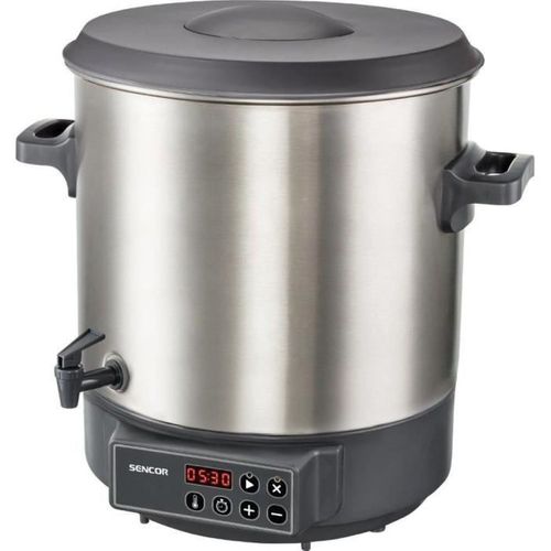 Stérilisateur Électrique 27 L Inox 1800 W – Thermostat 30–100 °c, Robinet