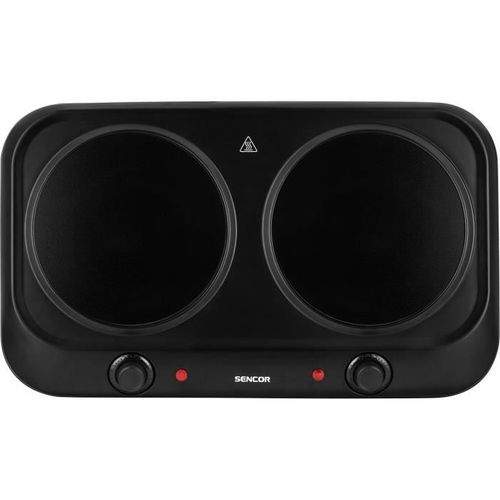 Plaque De Cuisson Infrarouge - Scp 2263bk - 2400 W - 2 Foyers - Noir