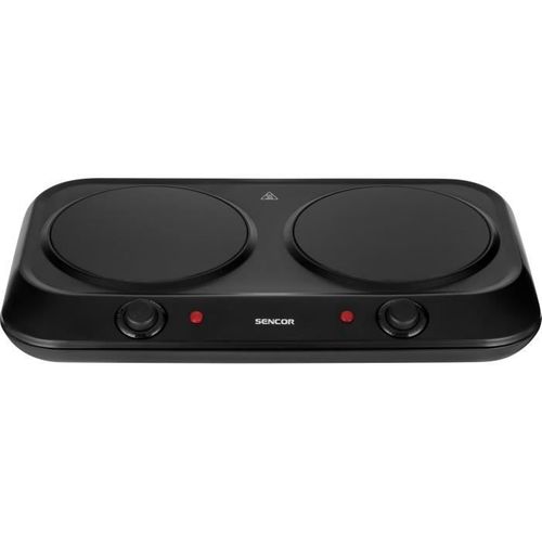 Plaque De Cuisson Infrarouge - Scp 2263bk - 2400 W - 2 Foyers - Noir