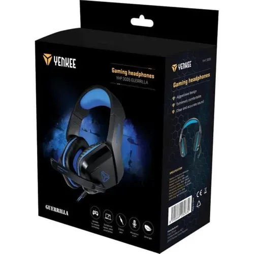 Casque Gamer Filaire Supra-aural Fermé 40 Mm + Micro Perche
